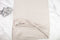 Light Beige Knit Jersey Fabric by the yard